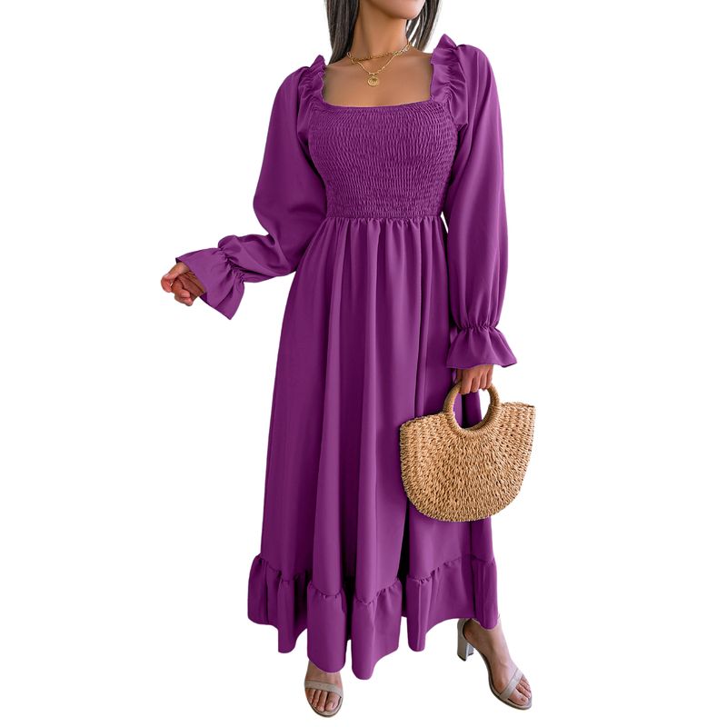 BLWOENS - Vestidos casuales de para mujeres - Violeta