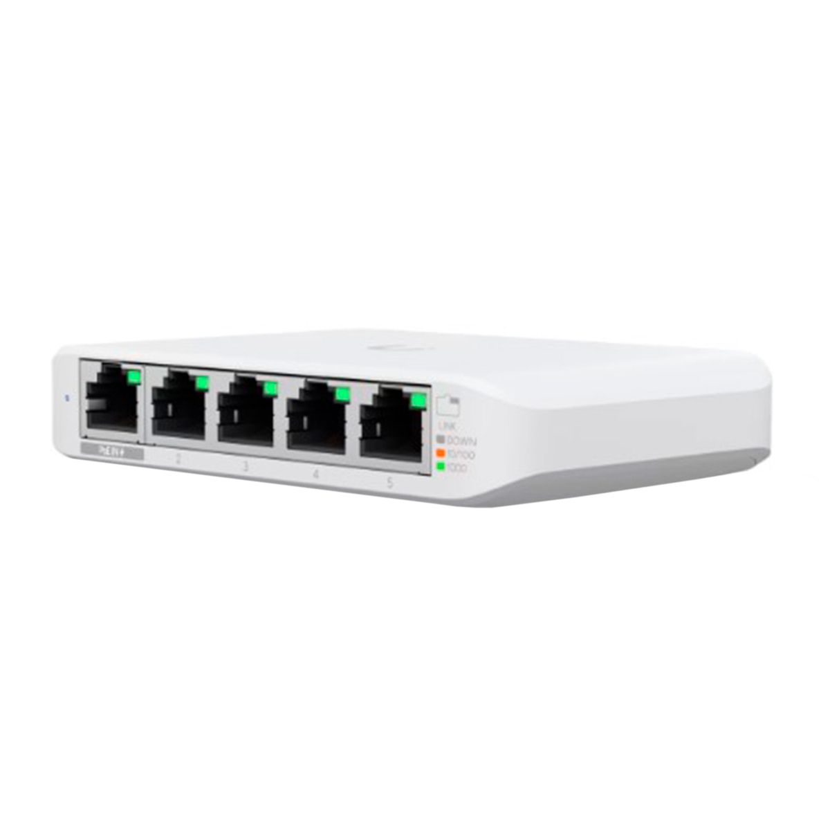 UBIQUITI - CONMUTADOR UBIQUITI CAPA2 5 PUERTOS GBE RJ45 PN USW-FLEX-MINI