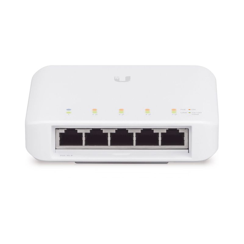 UBIQUITI - SWITCH POE UBIQUITO CAPA 2 5 PUERTOS GBE RJ45 8023AT PN USW-FLEX