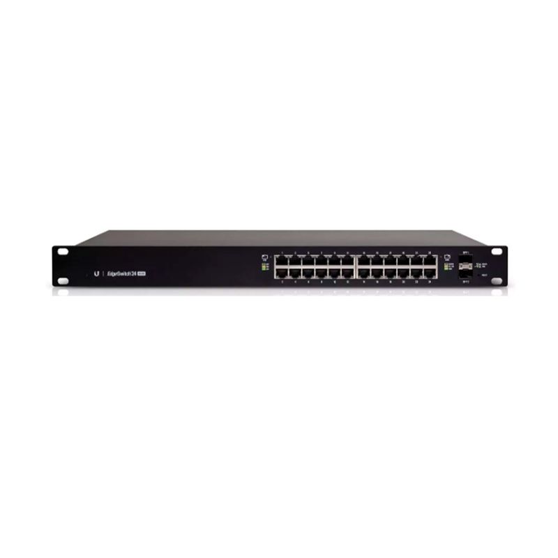 UBIQUITI - SWITCH ADMINISTRABLE UBIQUITI POE 24 PUERTOS 1000MBPS PN ES-24-250W