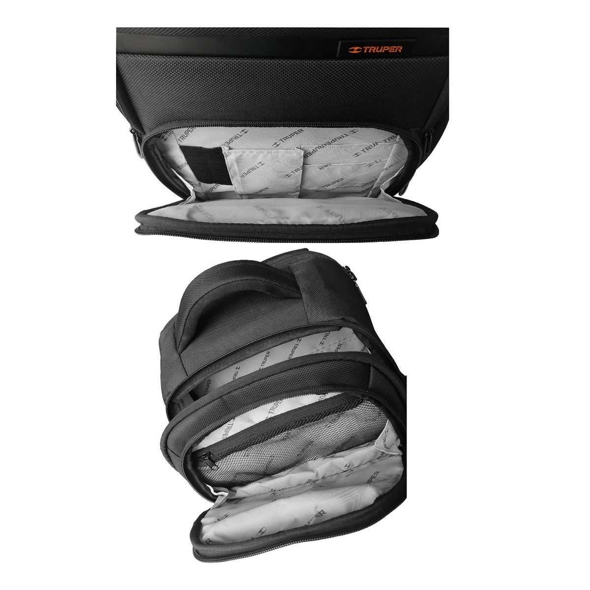 TRUPER - Kit Mochila porta laptop y Tomatodo de plástico Truper