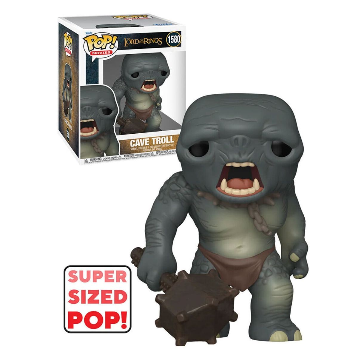 FUNKO - Funko Pop El Señor de los Anillos - Cave Troll 6 Pulgadas 1580
