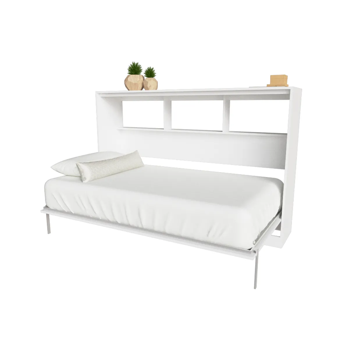 MUEBLES MACRUMO - Cama Abatible 1.5 Plz Gaza