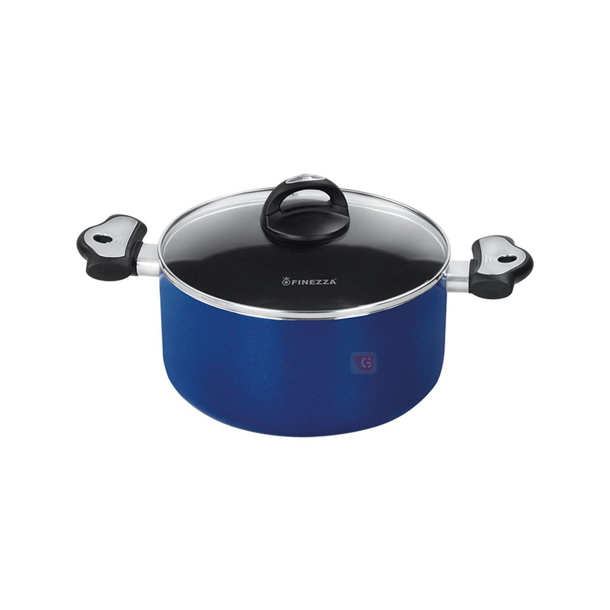 FINEZZA - Set de Ollas Antiadherentes FZ-1612T Azul