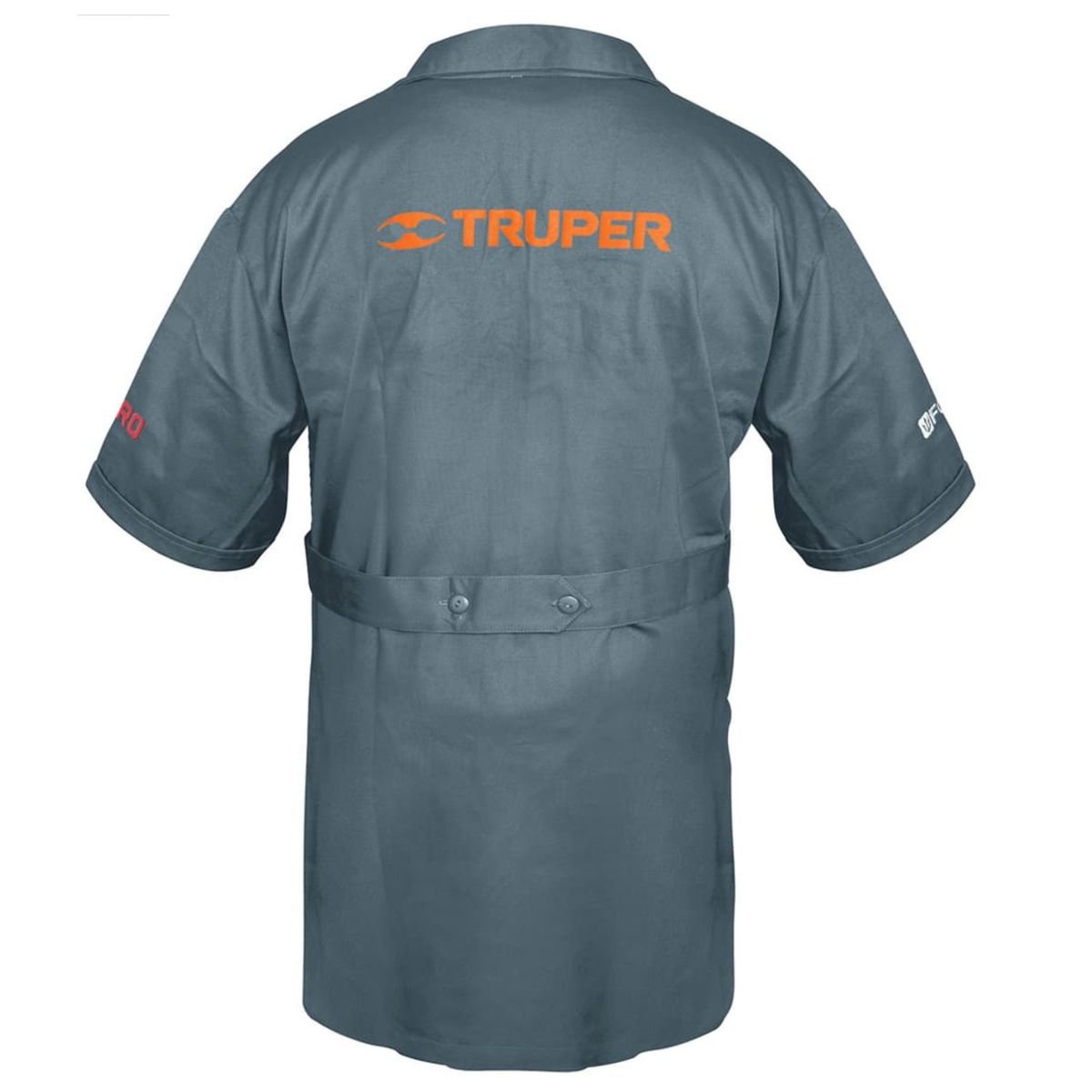 TRUPER - Bata para mecánico,  bordada con logo, talla 44, Truper