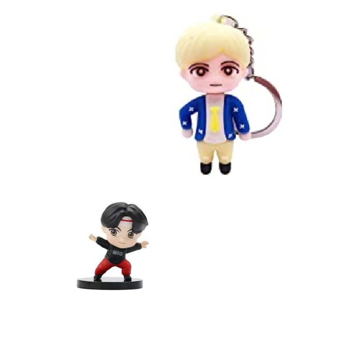 GENERICO - MUÑECO COLECCIONABLE CON LLAVERO BTS JIN