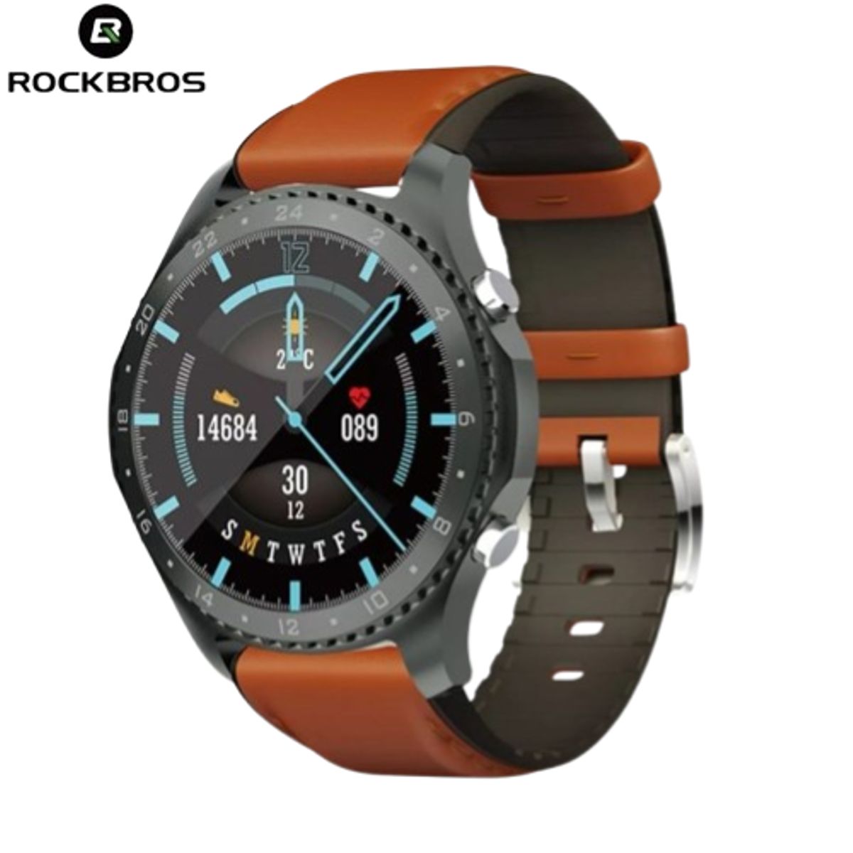 ROCKBROS - Smartwatch MV60-BKBR  color cafe