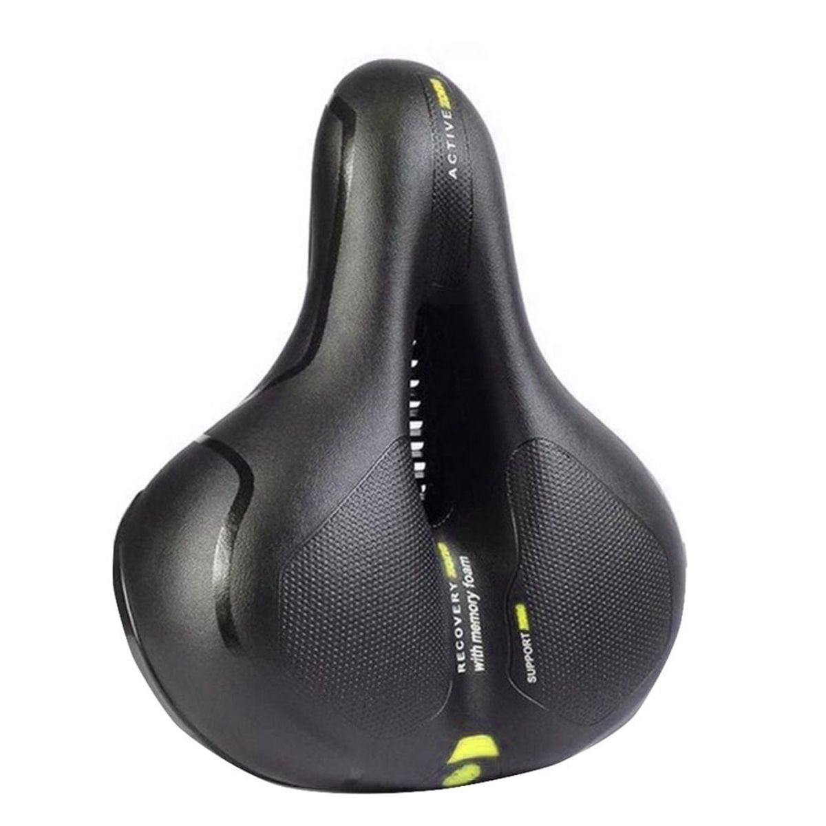 GENERICO - ASIENTO DE BICICLETA ANTIPROSTATICO EXTRA ACOLCHADO