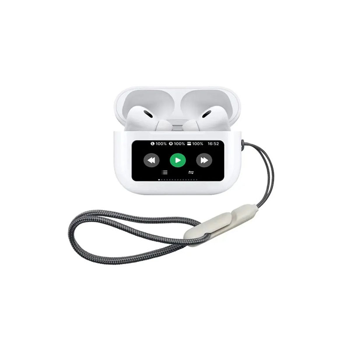 WIWU - AUDIFONOS WIWU TWS T22 BLANCO + PANTALLA BLANCO