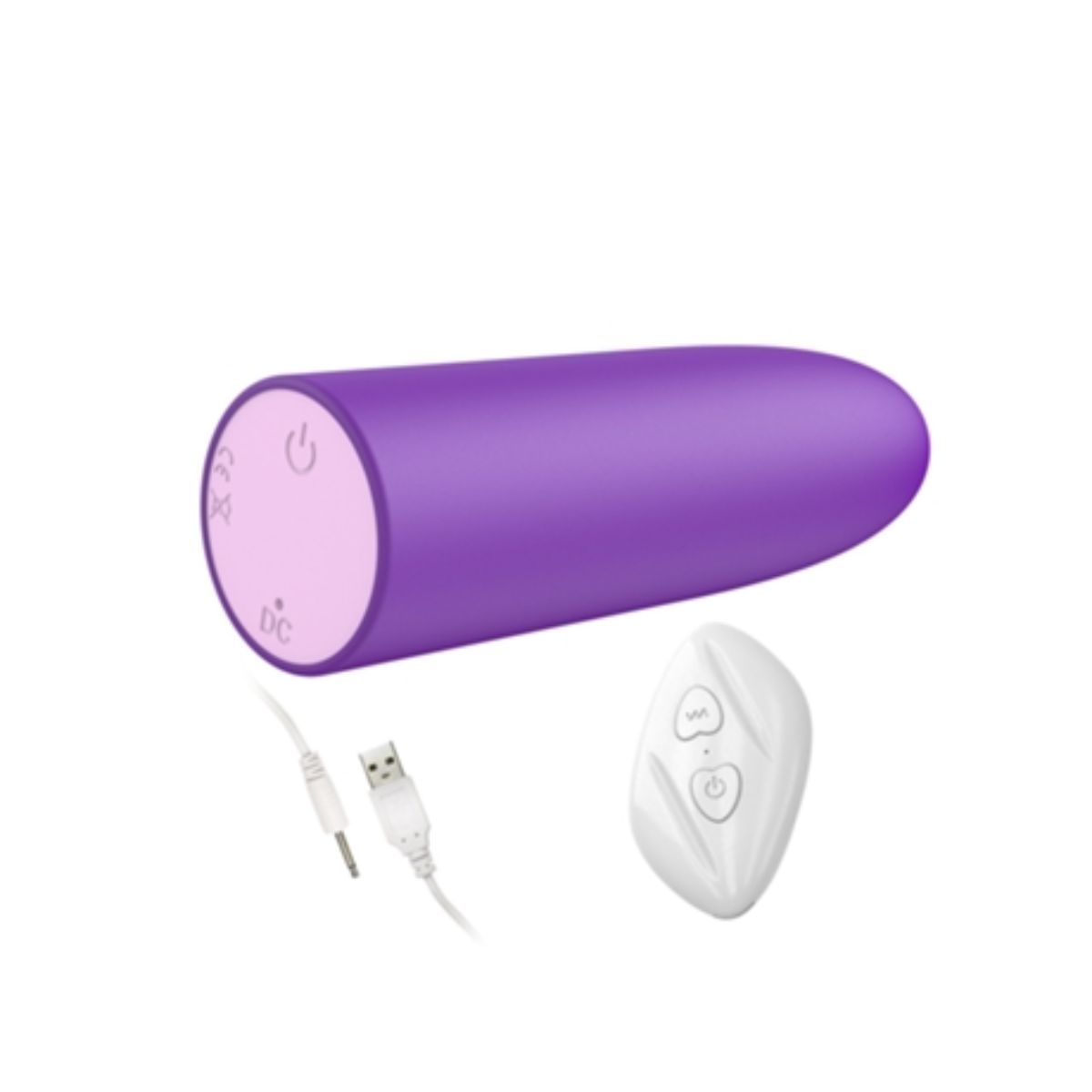 GENERICO - Balita vibradora a control remoto recargable vibrador sexual