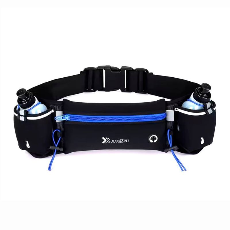 GENERICO - Canguro Deportivo Profesional Para Deporte Running + 2 botellas