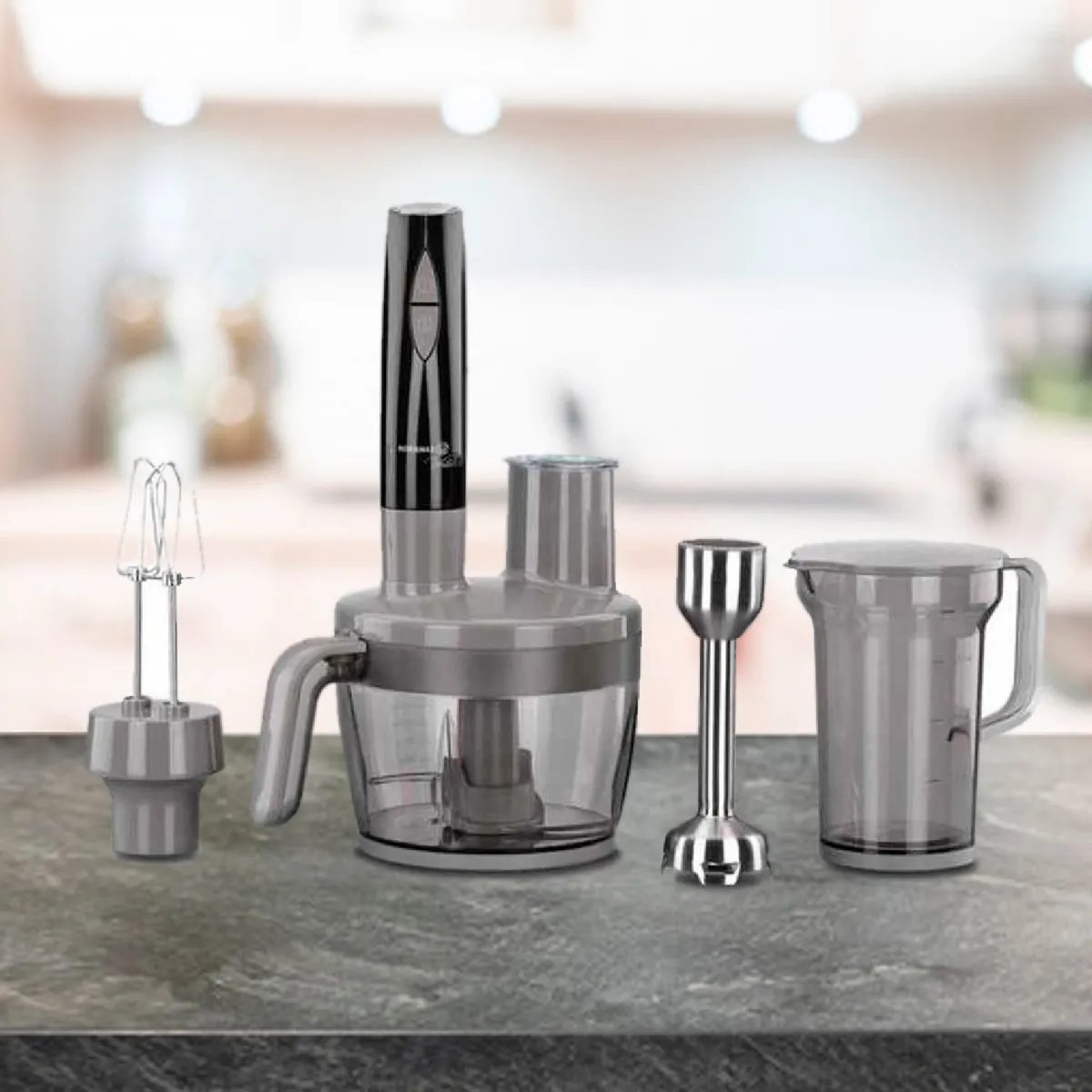 KORKMAZ - Licuadora de Inmersión Pimer Vertex Black KORKMAZ