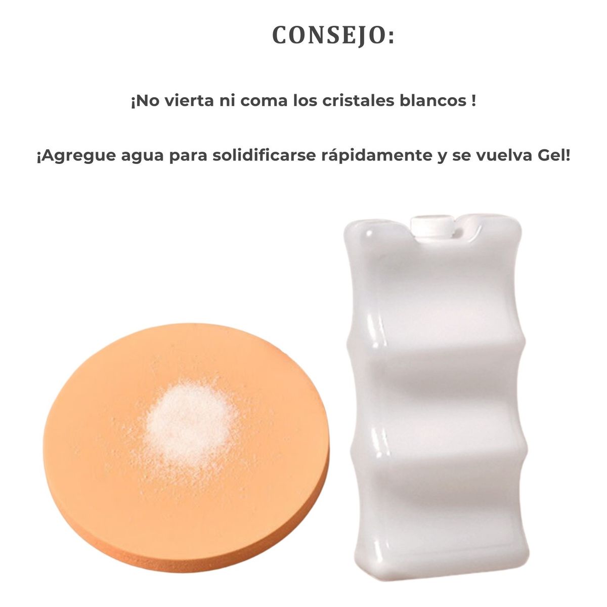 GENERICO - 2Hielos Portátiles de Gel Reutilizable Para Bebidas Frías