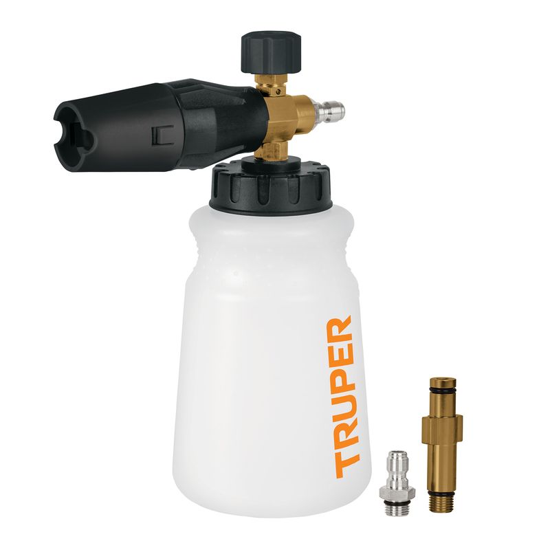 TRUPER - Dispensador con cañón lanza espuma para hidrolavadora Truper