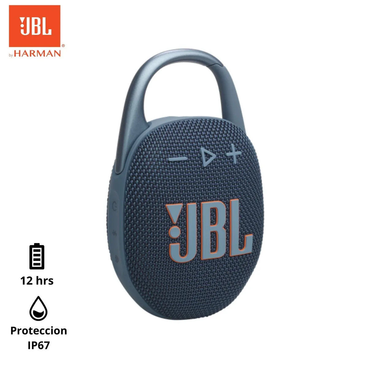 JBL - Parlante bluetooth JBL Clip 5 IP67 12HRrs Azul