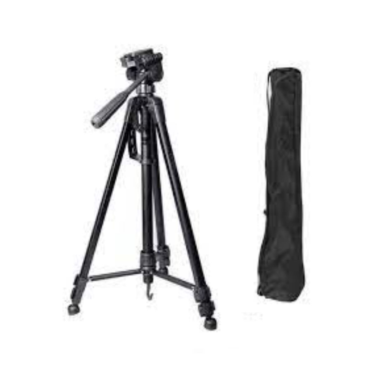 WEIFENG - TRIPODE WT-3560 PARA CAMARA FOTOGRAFICA COLOR NEGRO INCLUYE ESTUCHE