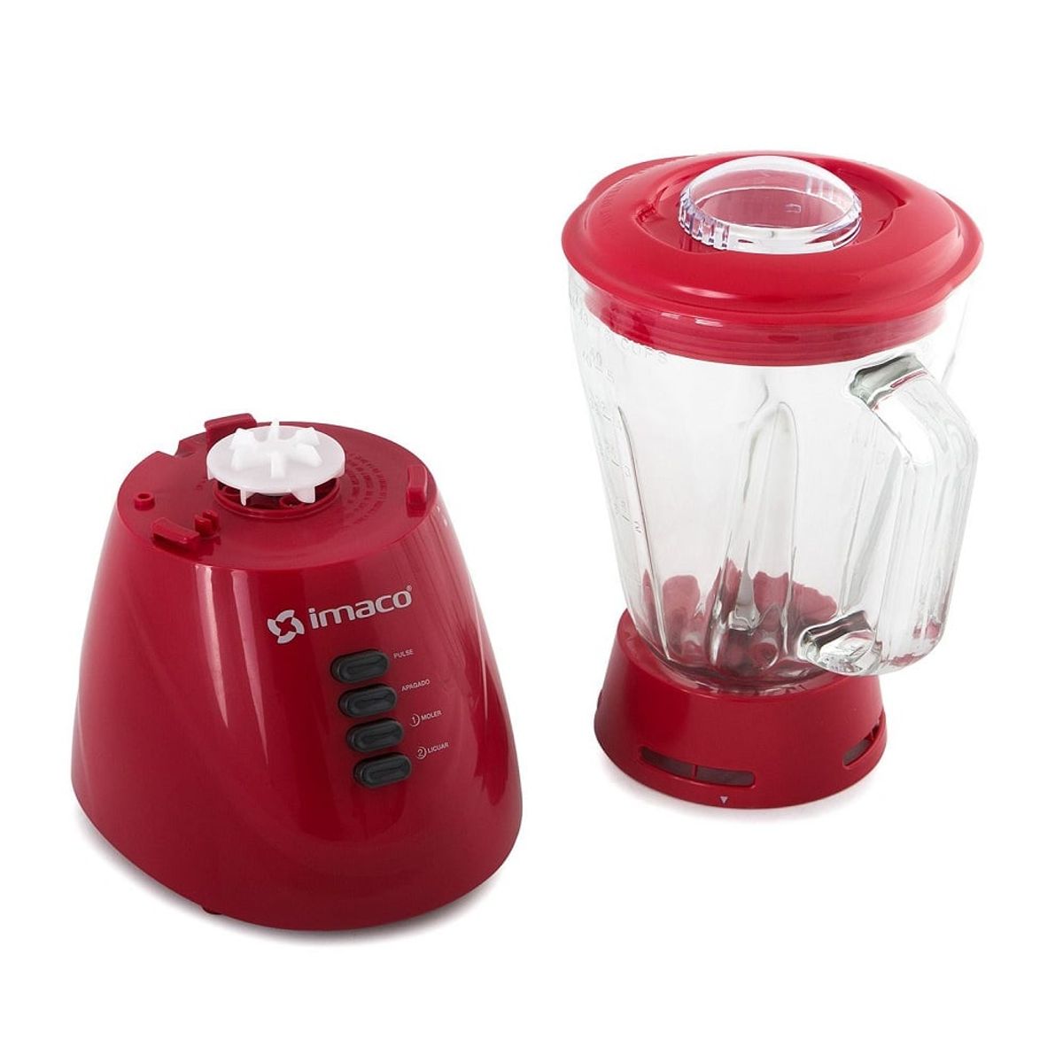 IMACO - Licuadora Roja 500 W IMACO BL4125VR