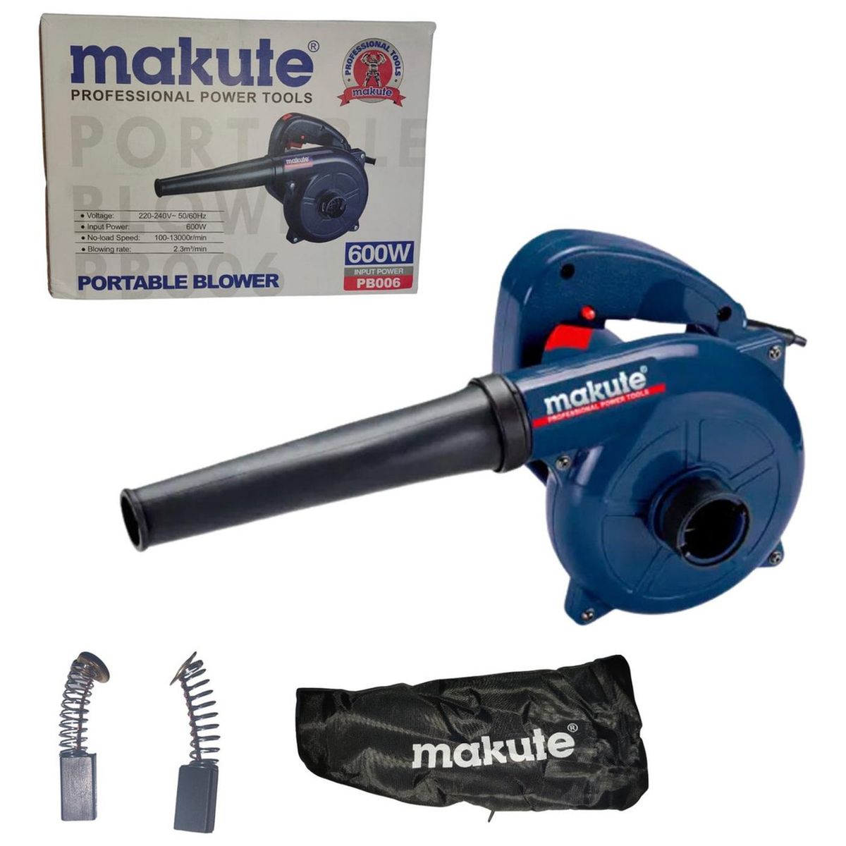 MAKUTE - Sopladora y Aspiradora 600w Makute