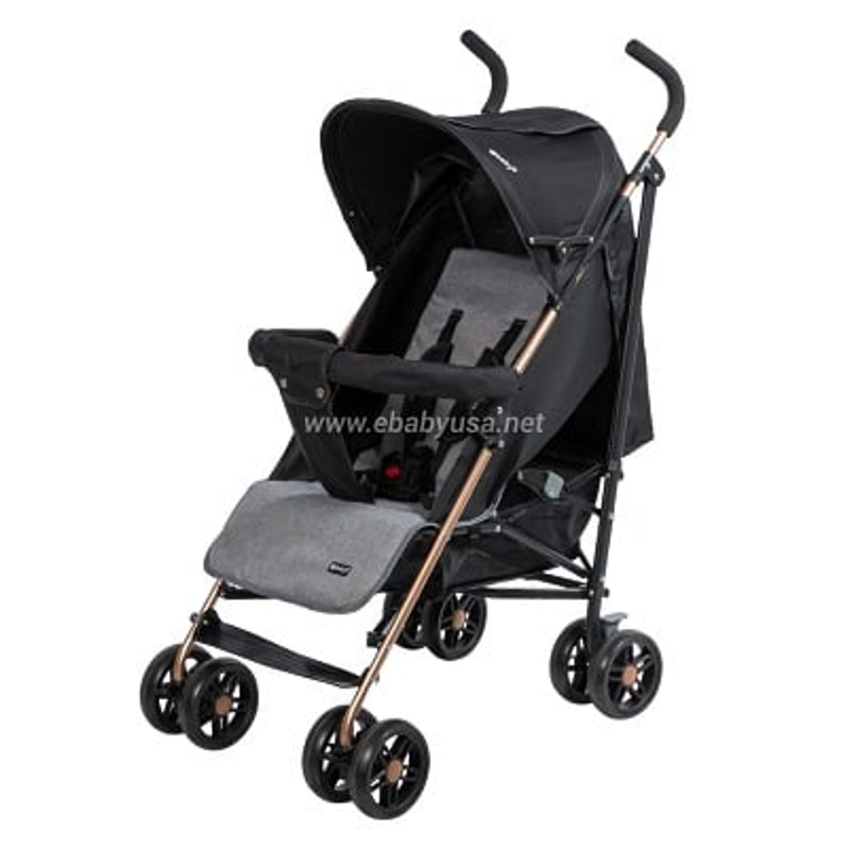 EBABY - COCHE BASTON RECLINABLE PARIS - GRIS