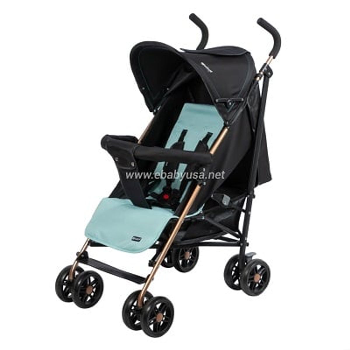 EBABY - COCHE BASTON RECLINABLE PARIS - VERDE
