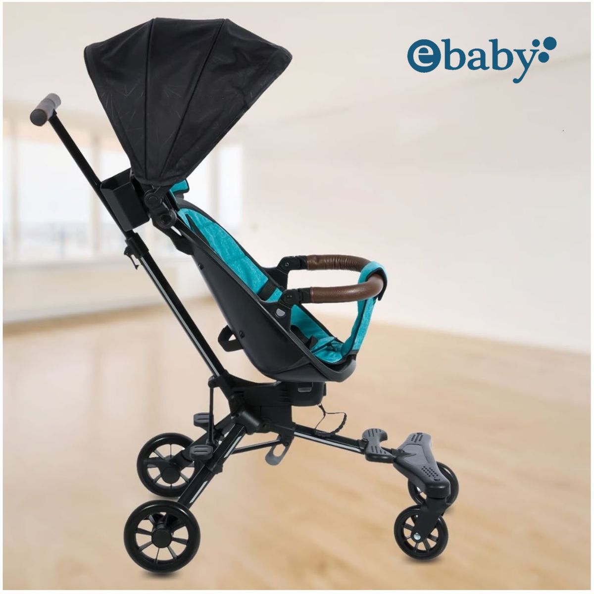 EBABY - Coche Plegable «EASY RIDE» Green