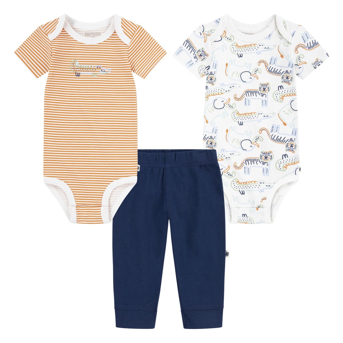 HUGGIES - Conjunto para Niño Bebé Set 3 piezas Huggies