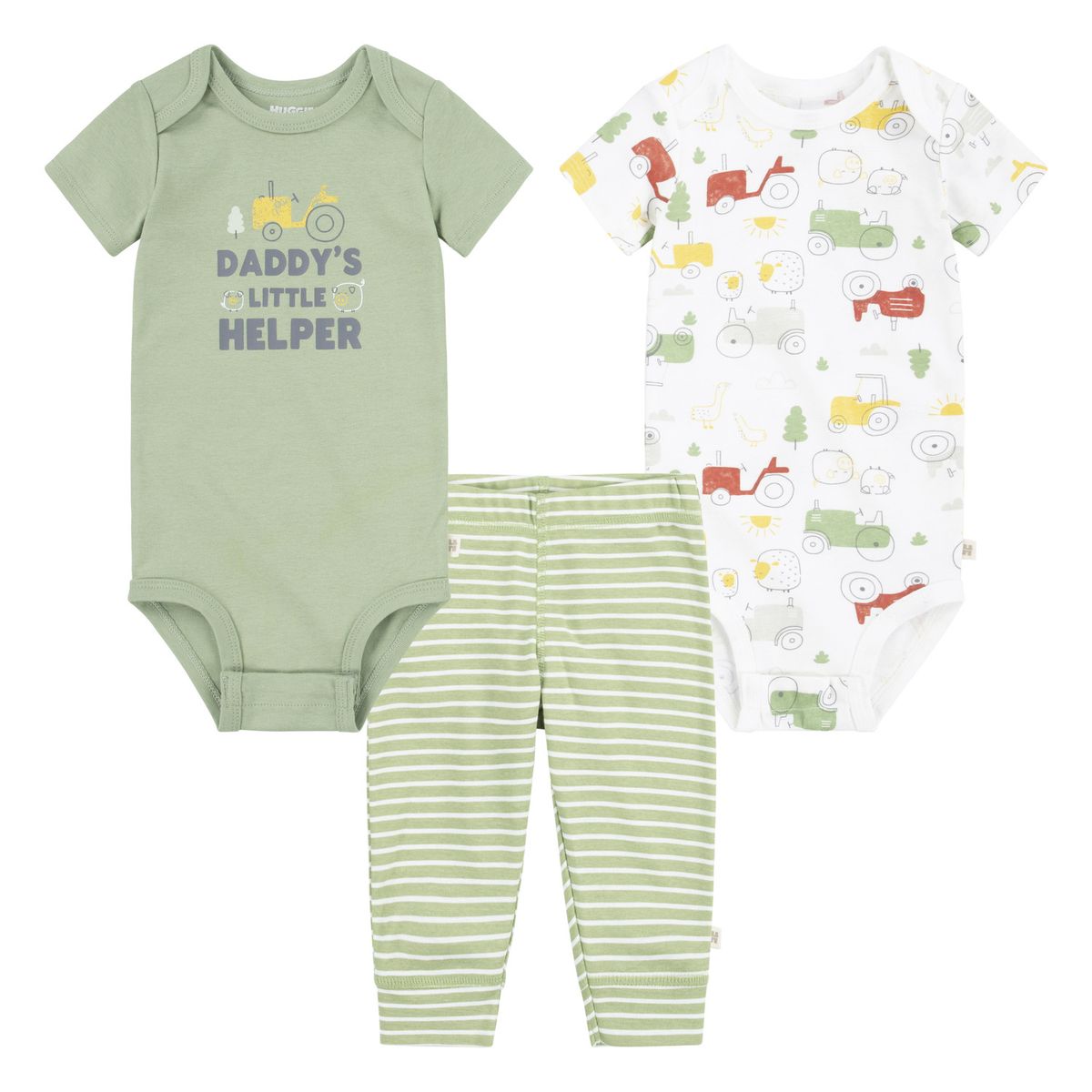 HUGGIES - Conjunto para Niño Bebé Set 3 piezas Huggies