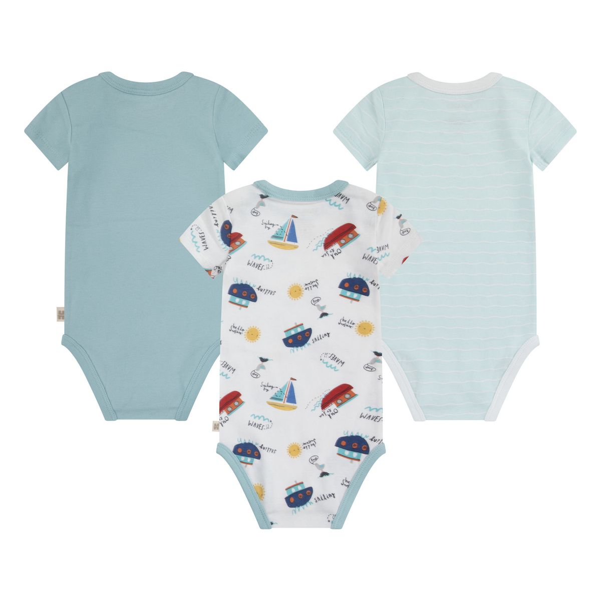 HUGGIES - Body para Niño Bebé 3pack Huggies