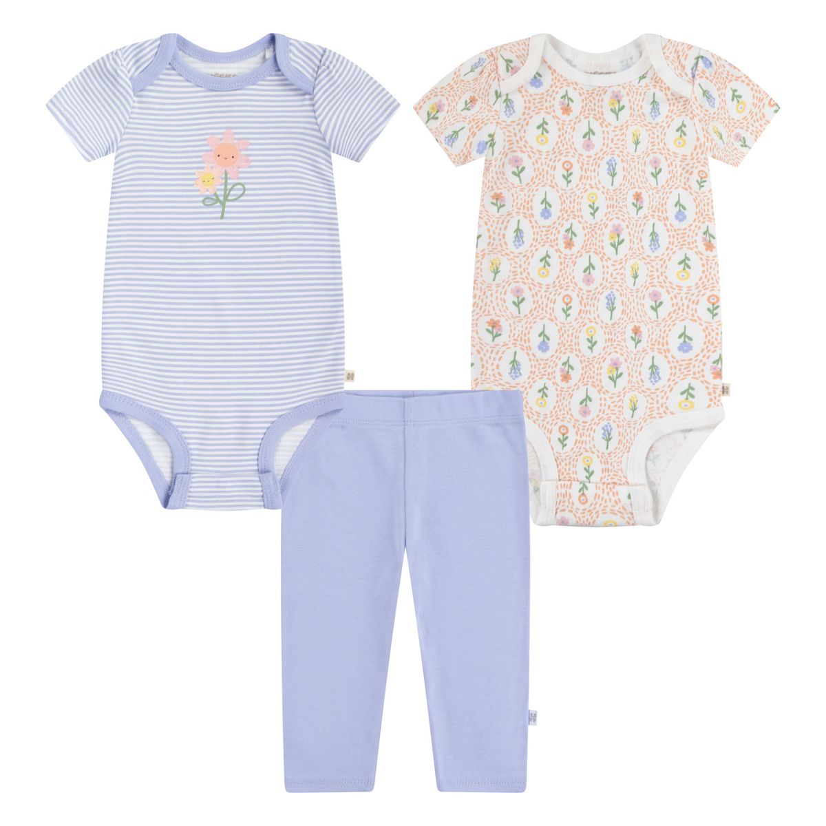 HUGGIES - Conjunto para Niña Bebé Set 3 piezas Huggies