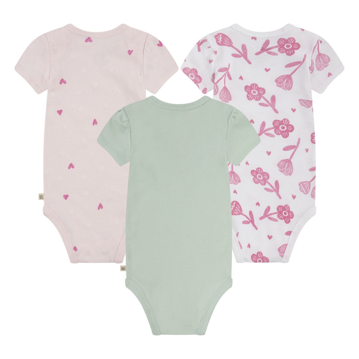 HUGGIES - Body para Niña Bebé 3pack Huggies