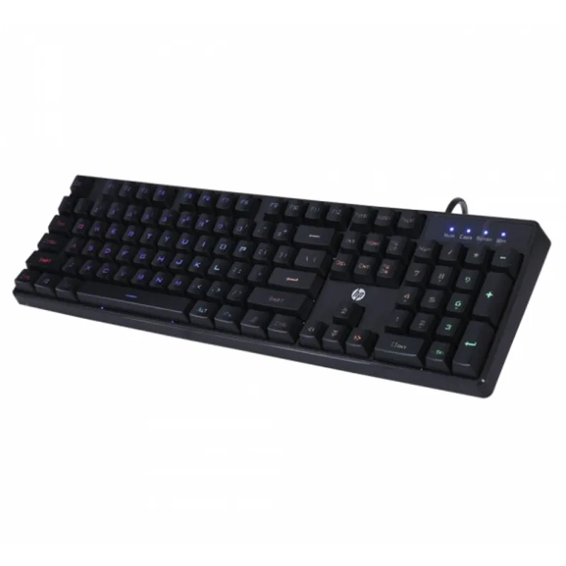 HP - TECLADO GAMING HP K300 CON LUCES TRASERAS LED CONEXION CABLE USB
