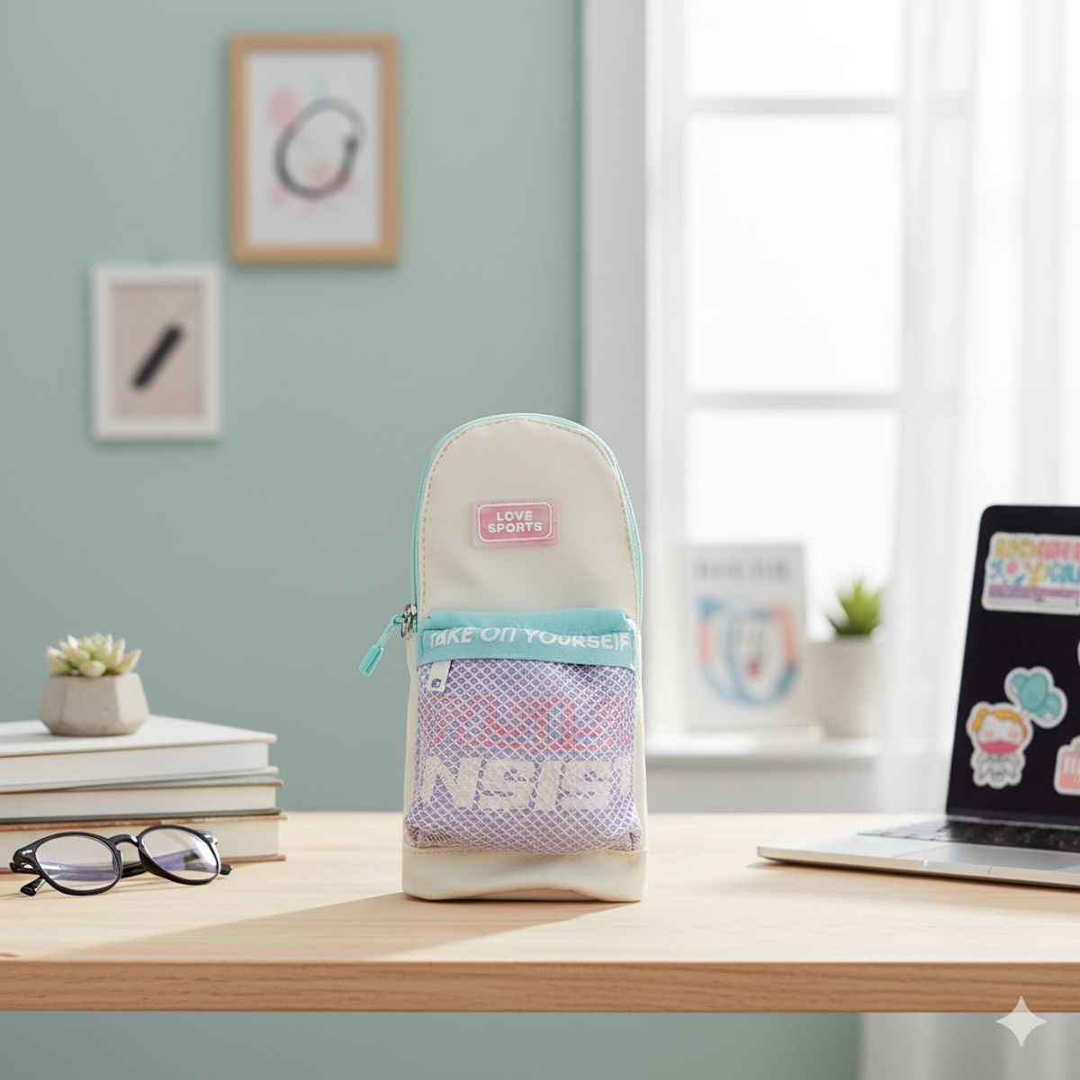 GENERICO - Cartuchera kawaii Crema