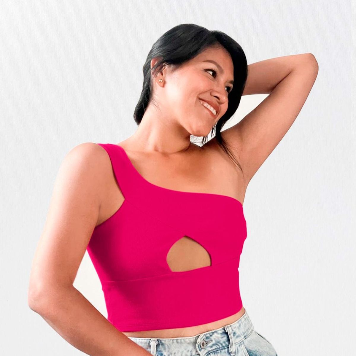 GENERICO - Polo asimetrico Mujer