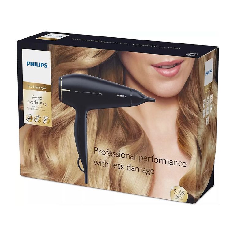 PHILIPS - Secadora De Cabello Philips Pro 2300w Motoc Ac 6 Velocidades
