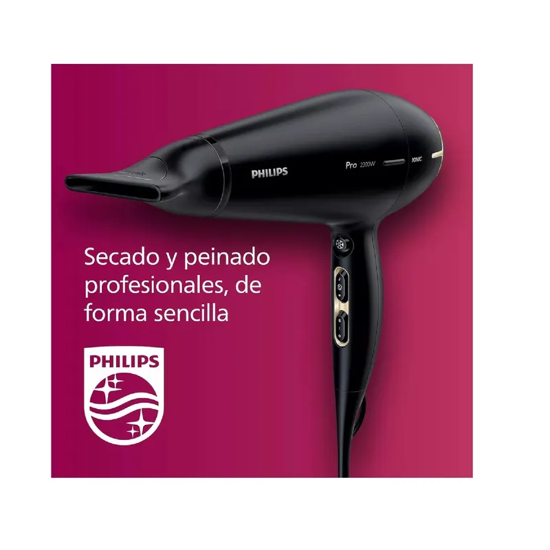 Philips 3000 Secador De Pelo Ionico Philips Secadora Secador