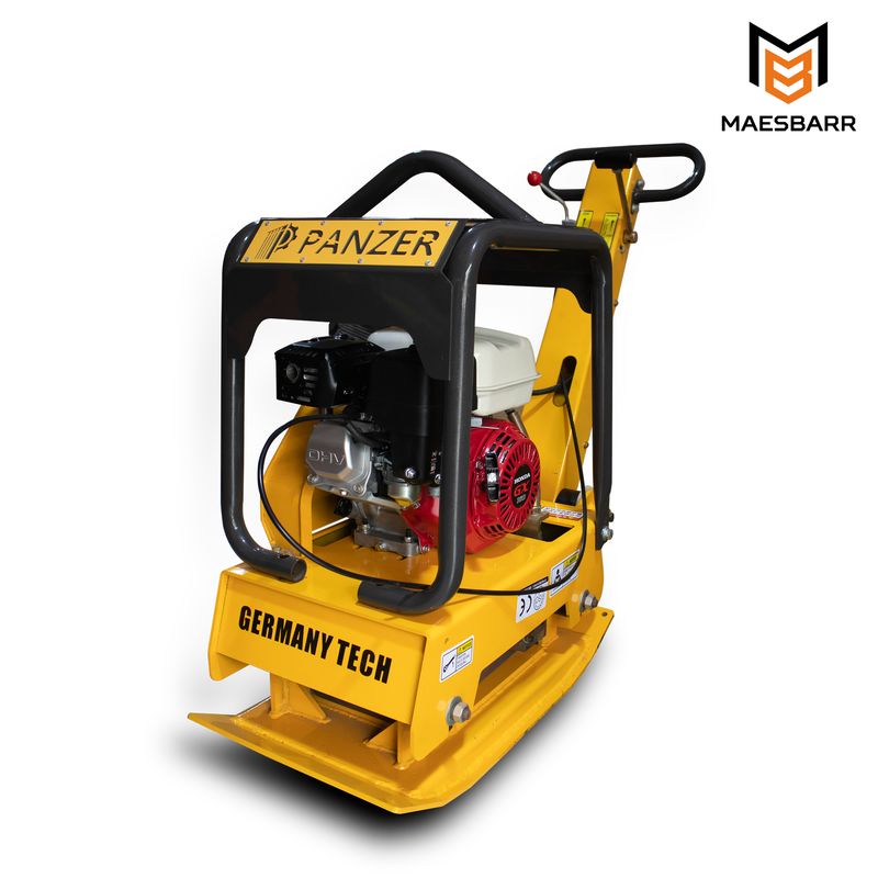 MAESBARR - PZR160 PLANCHA COMPACTADORA REVERSIBLE CON MOTOR HONDA GX160