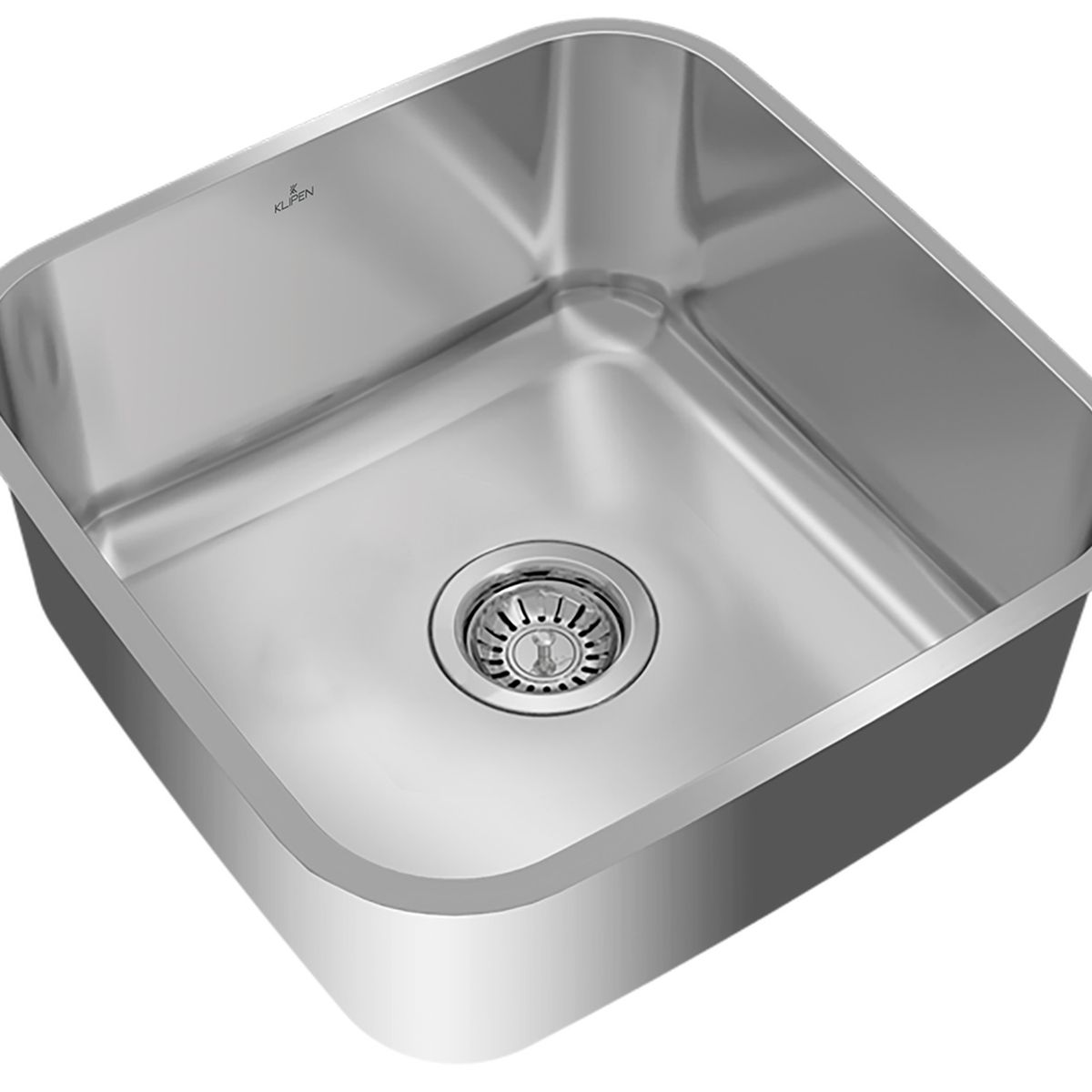 GENERICO - Lavadero para Cocina en Acero Inoxidable Cuadrado 40x40x17cm