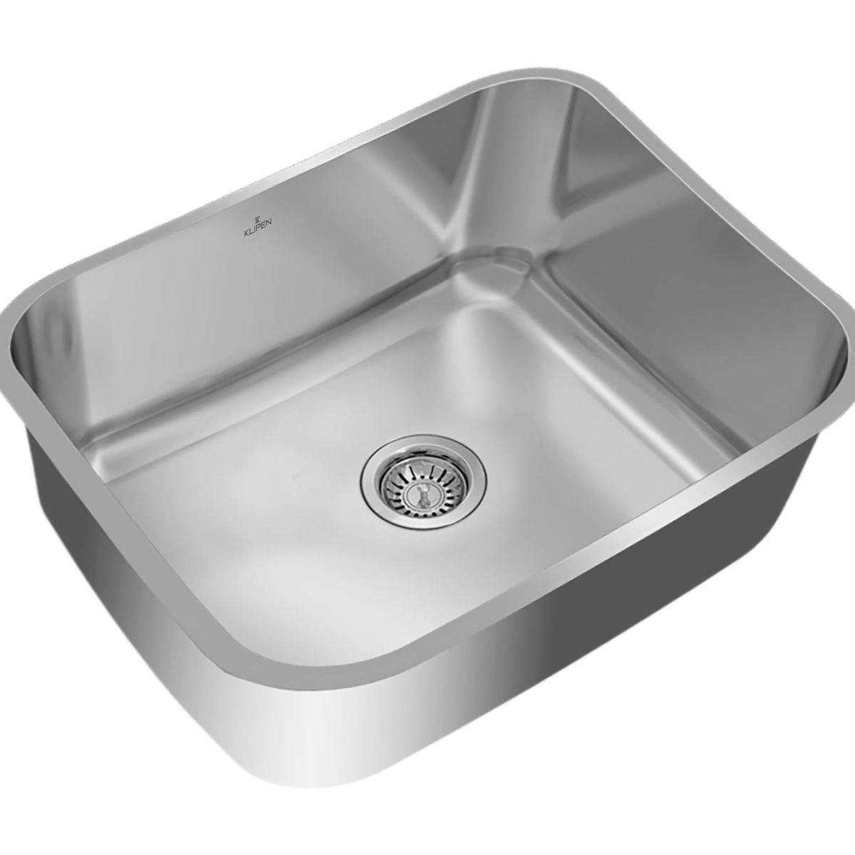 GENERICO - Lavadero para Cocina en Acero Inoxidable Cuadrado 50x40x20cm