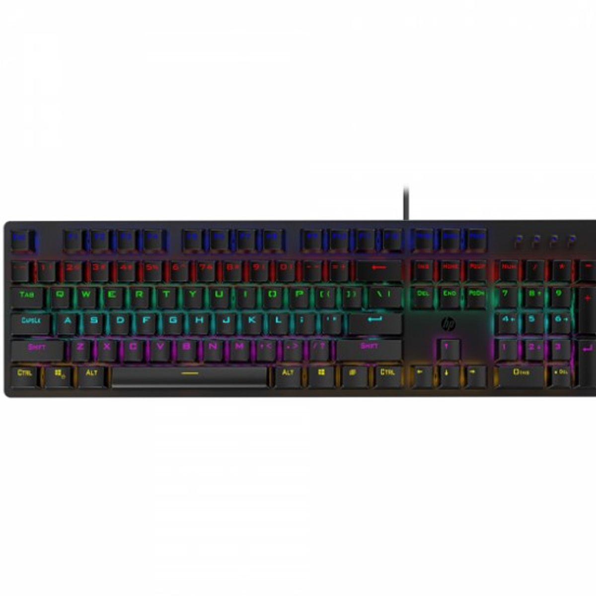 HP - TECLADO GAMING HP GK100 TECLADO MECANICO RETROILUMINADO 105 BOTONES