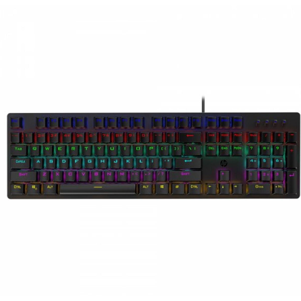 HP - TECLADO GAMING HP GK100 TECLADO MECANICO RETROILUMINADO 105 BOTONES