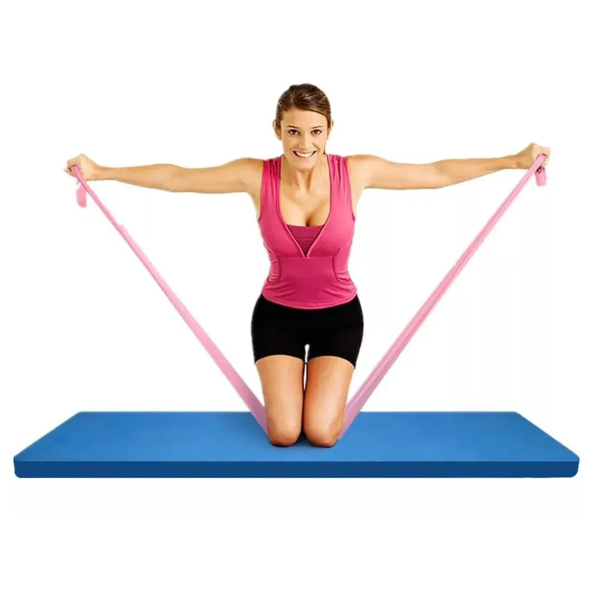 HOLGU - Colchoneta Deportiva De Abdominales y Entrenamiento- Azul