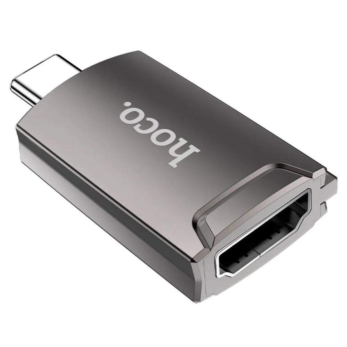 HOCO - Adaptador Type-C A HDMI Hoco UA19 Negro