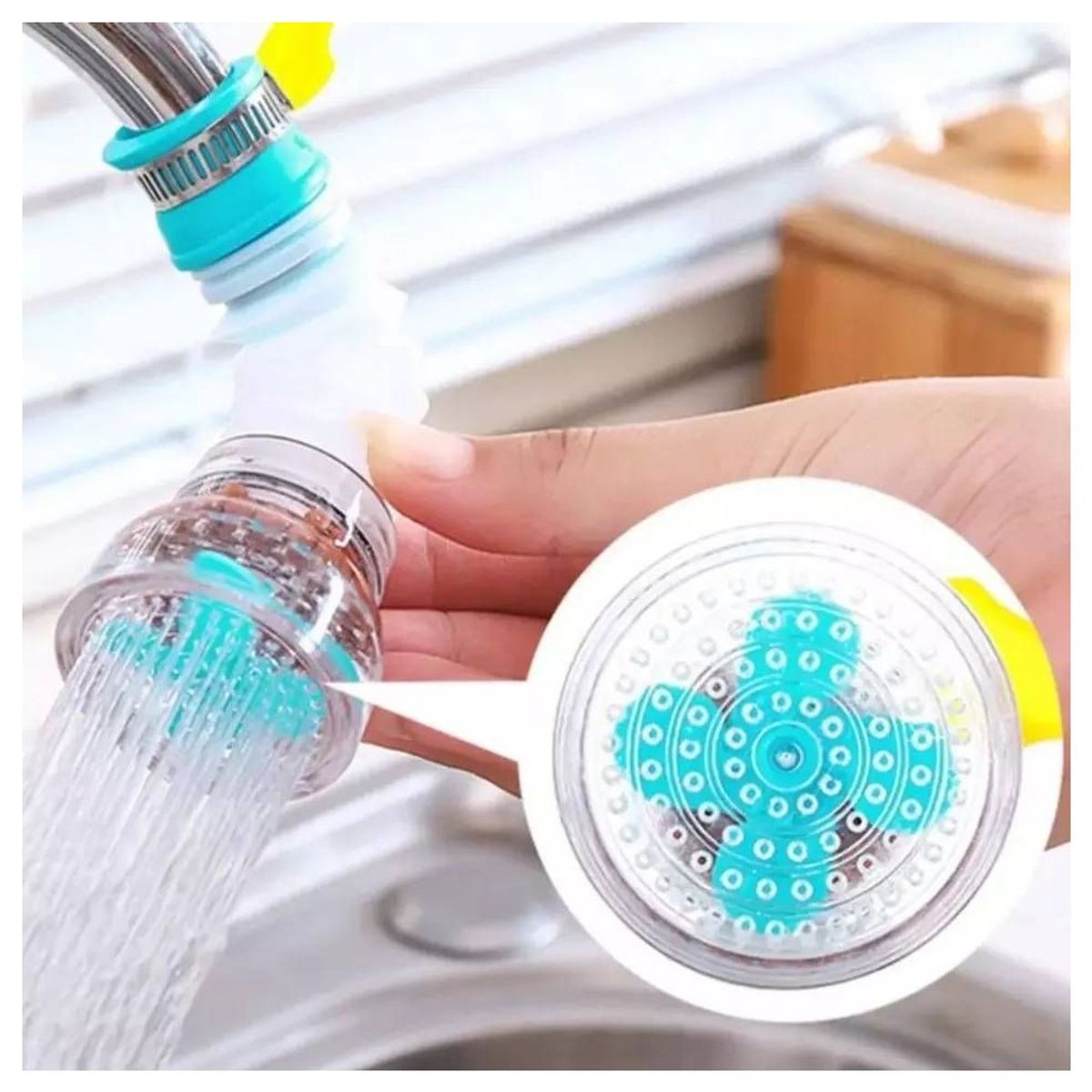 GENERICO - Rompe Chorro Filtro Ahorrador de Agua para Caño