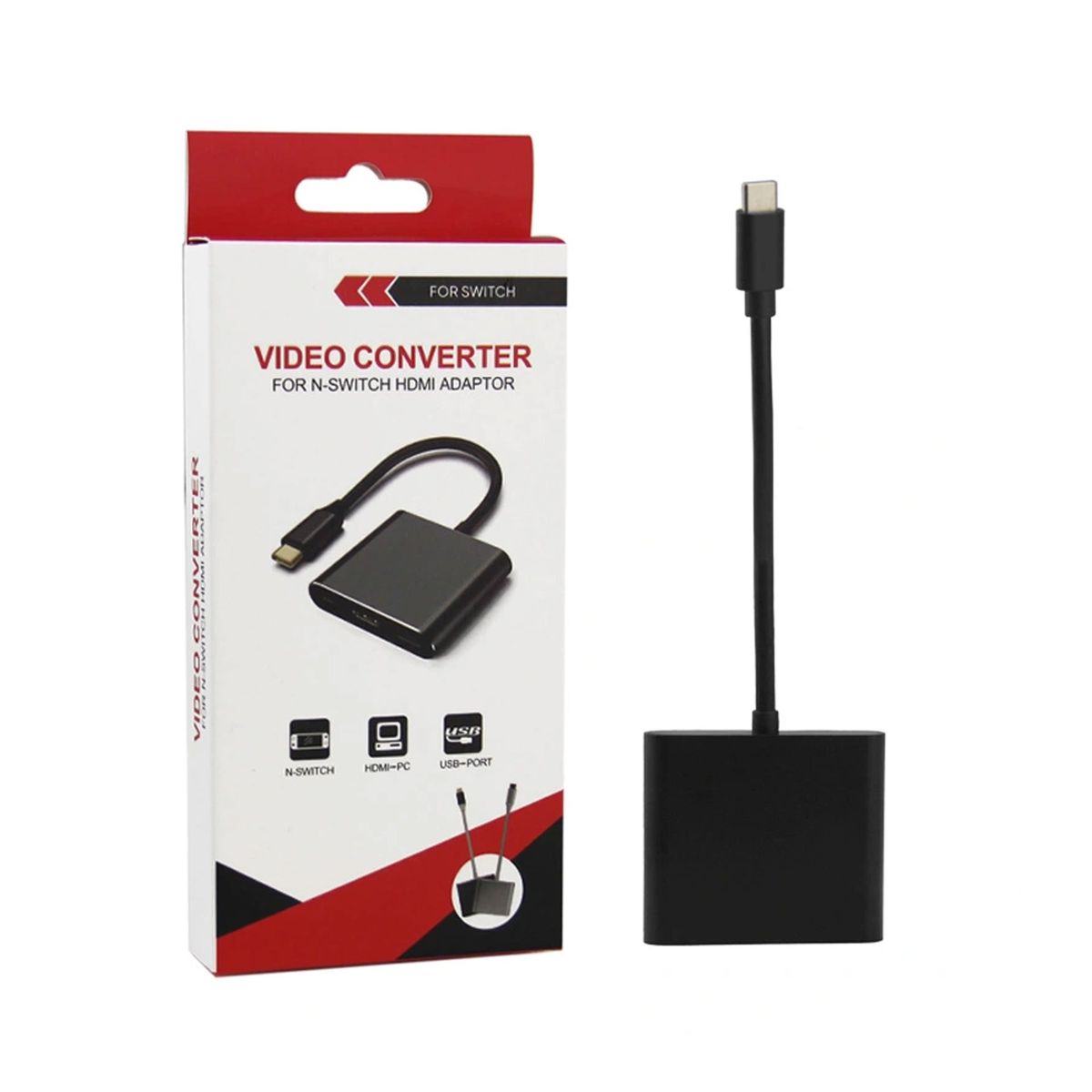 GENERICO - Video Hdmi Dock Convertidor Para Nintendo Swich Fat Y Oled