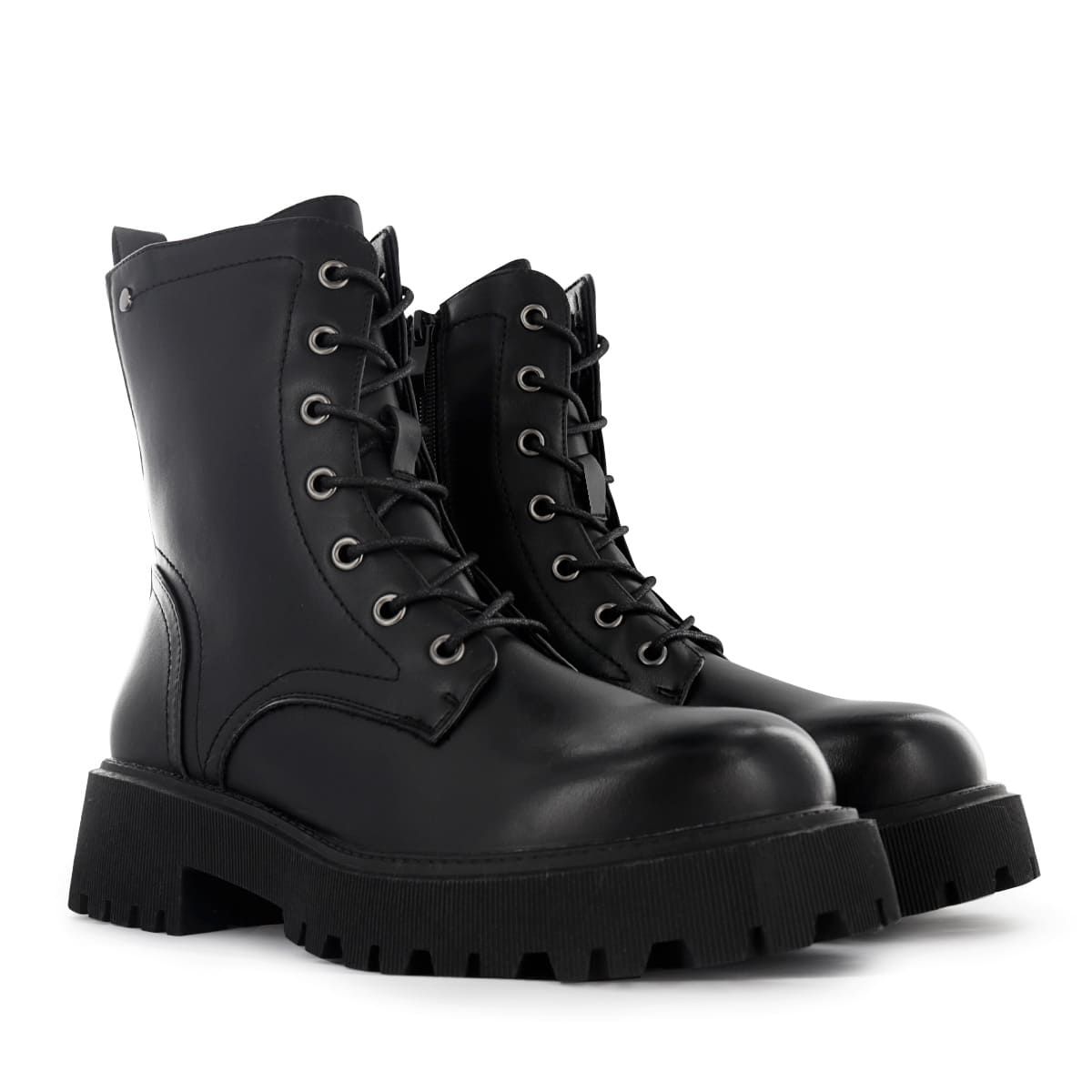 IMPULS - Botas Combat Mujer Impuls Frenchi15 Negro