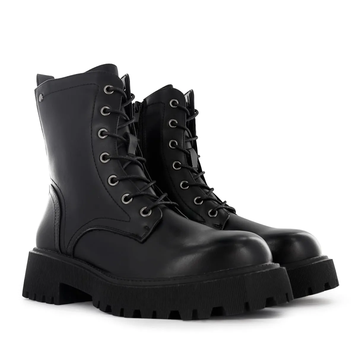 IMPULS - Botas Combat Mujer Impuls Frenchi15 Negro