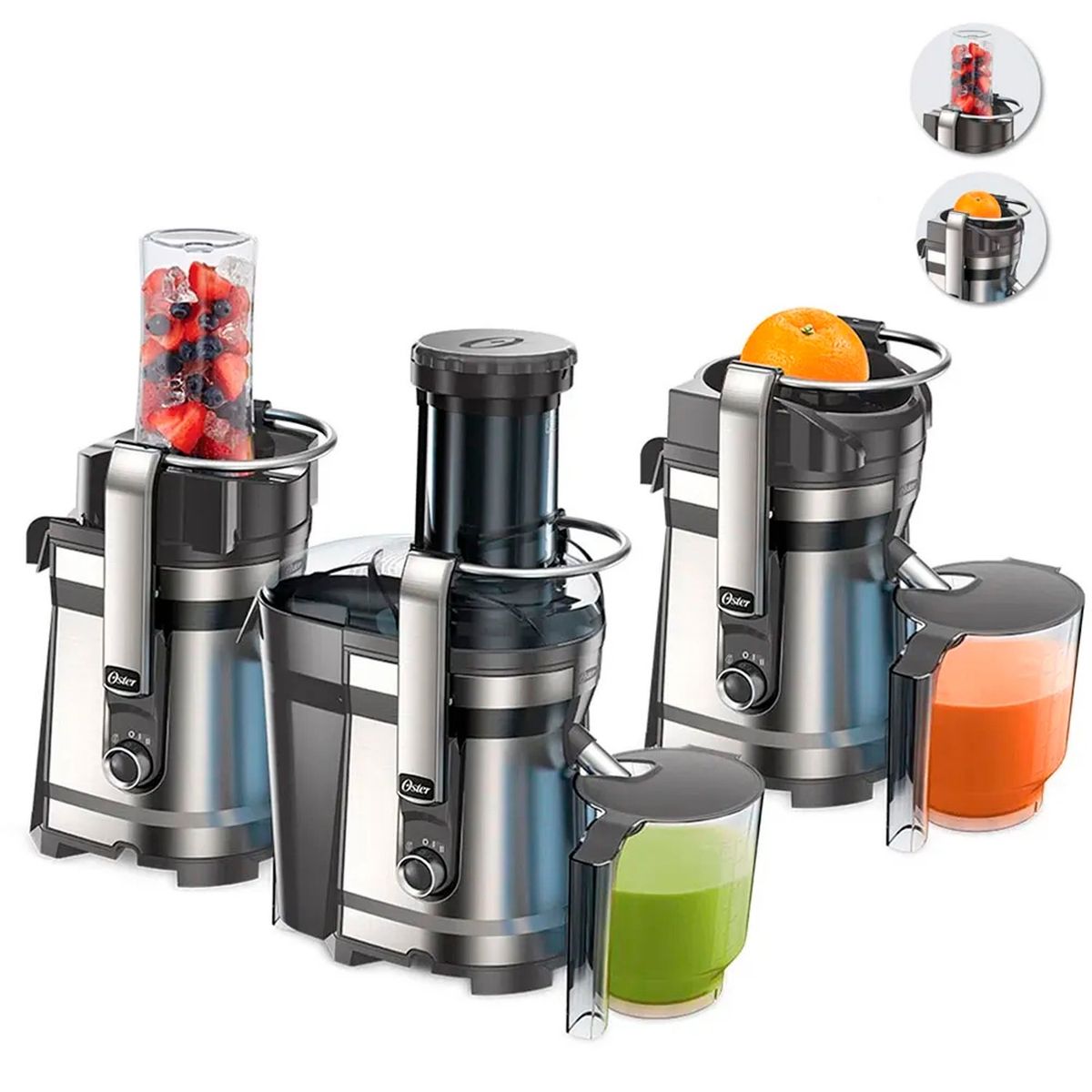 OSTER - EXTRACTOR DE JUGO OSTER 1000 W 3 EN 1  FPSTJE318C