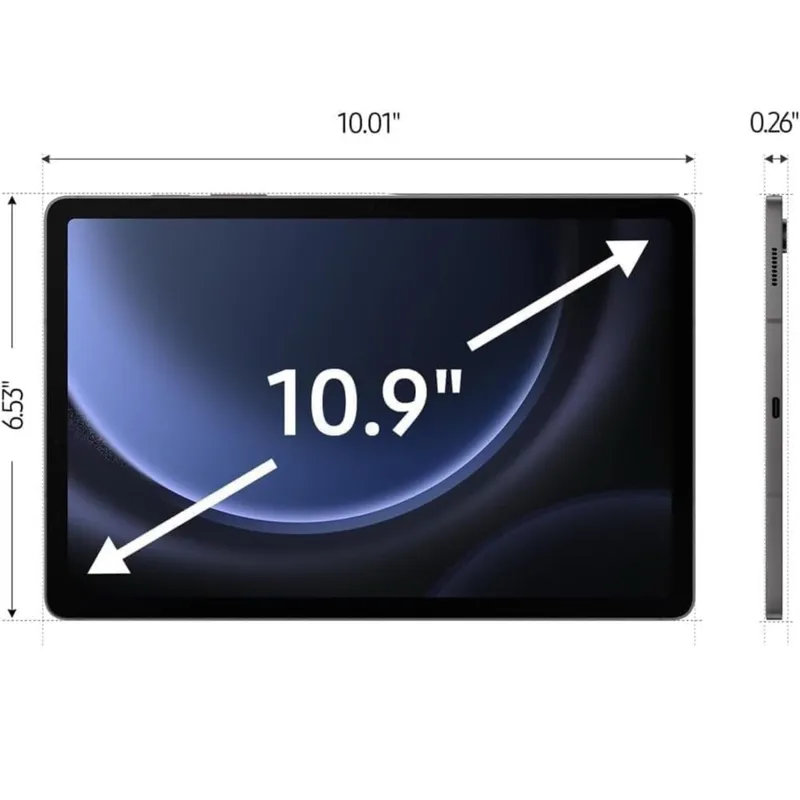 SAMSUNG - Samsung Galaxy Tab S9 FE 256GB 8GB RAM + S Pencil Samsung