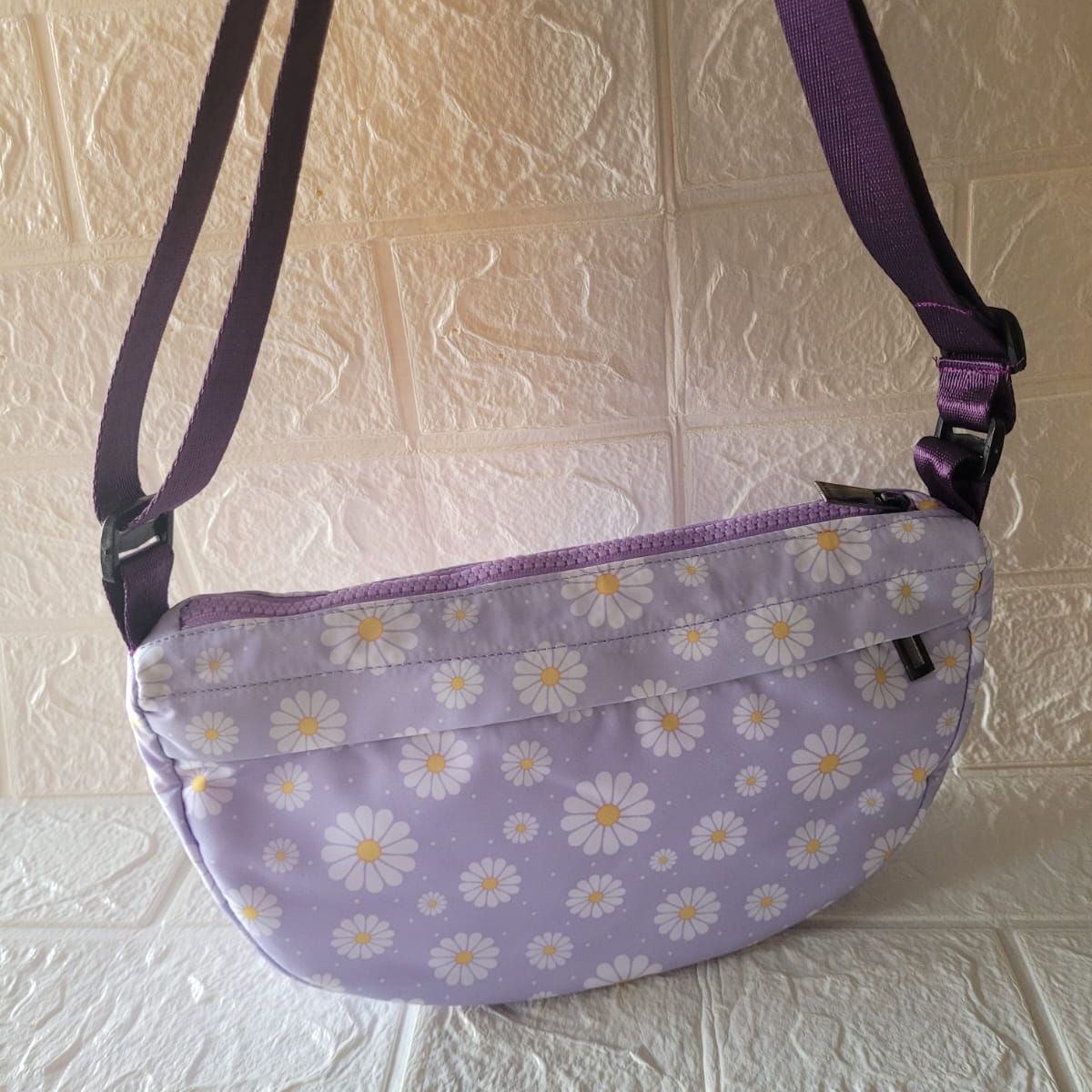 GENERICO - Carterita-Morral lila floreado