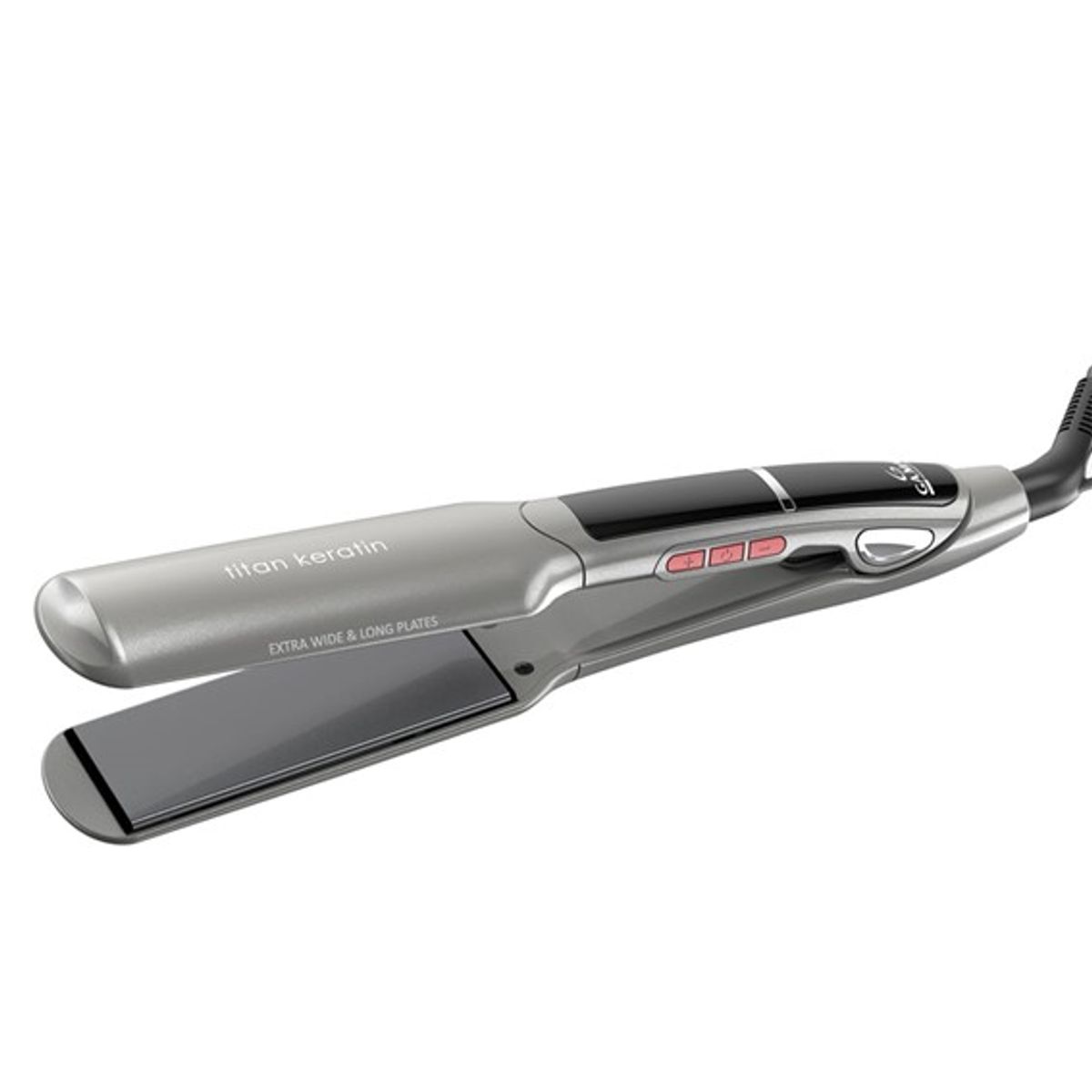 GAMA - Plancha X-Wide Digital Titan Keratin